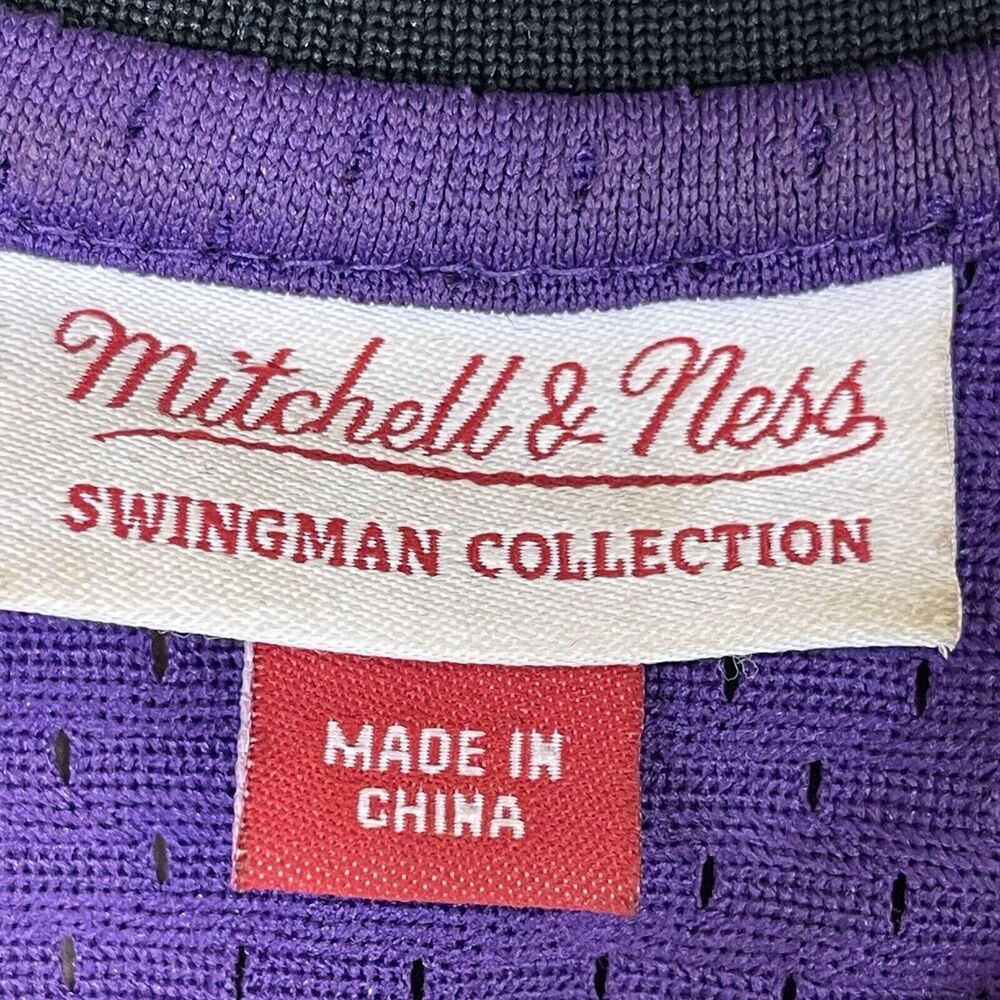 Mitchell&Ness NBA All‎ Stars Basketball Jersey Purple Hardway 1 February 1995 - Picture 7 of 13